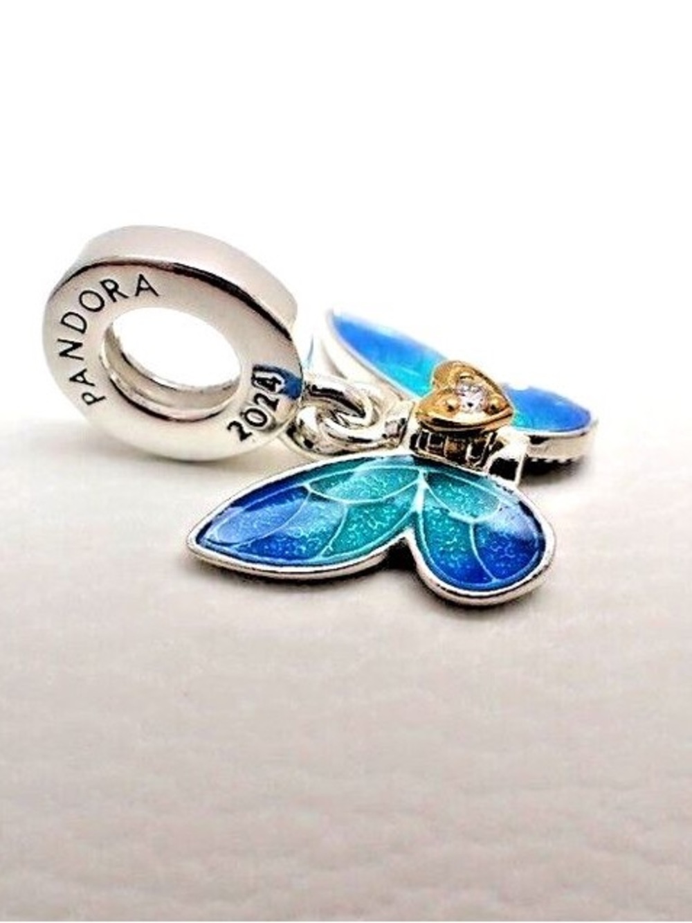 Pandora Club 2024 Butterfly Dangle Charm